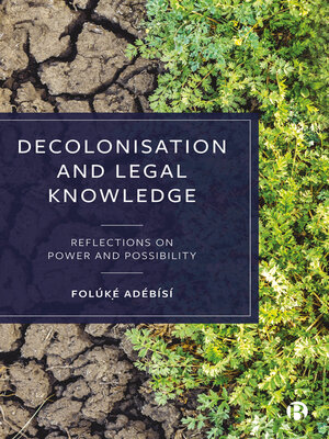 cover image of Decolonisation and Legal Knowledge